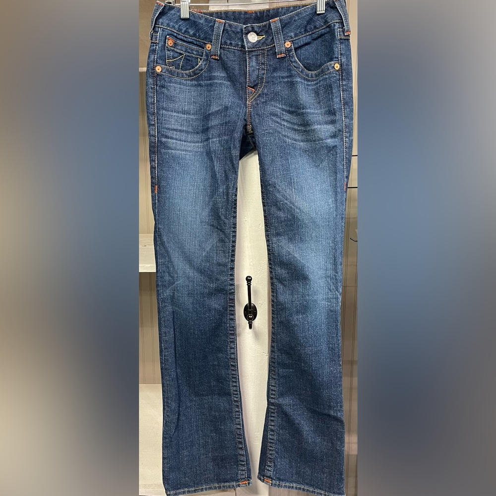 True Religion Jeans Women's 29 Becky Boot Cut Flare Leg Relaxed Fit